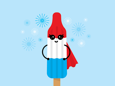 Bomb.pop america hero independence july melting pop popsicle super super hero usa