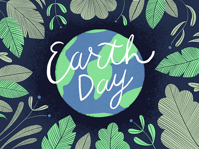 Earth Day Illustration