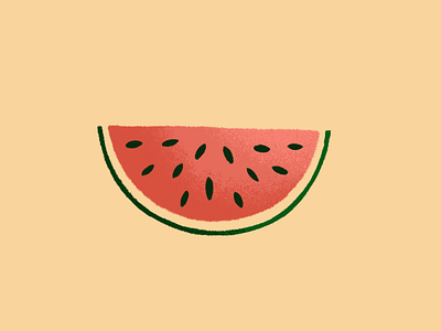 Watermelon design fruit green illustration pink seeds texture watermelon yum