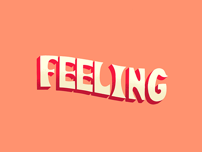 Feeling colorful feeling feeling good funky hand drawn hand drawn type handlettering ipad pro psychedelic texture type typography