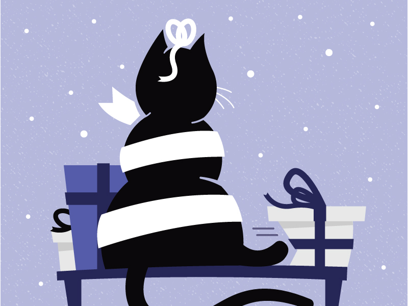 Black Cat Friday By Jac Boyum On Dribbble