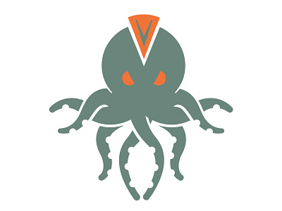 Octopizza branding character logo octopus pizza