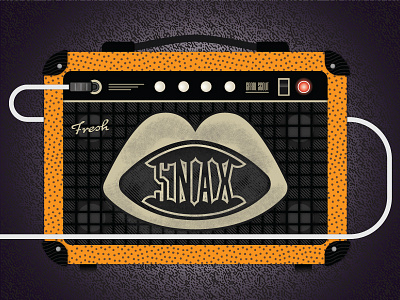 Fresh Snax amp amplifier guitar guitar pick light music snacks texture