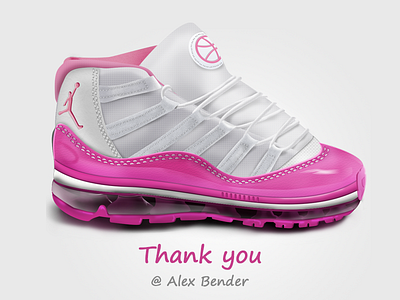 Thank you @Alex Bender alex bender dribbble shoe shoes