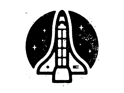 Shuttle illustration shuttle space stars texture