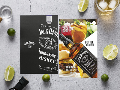 JACK DANIEL'S menu