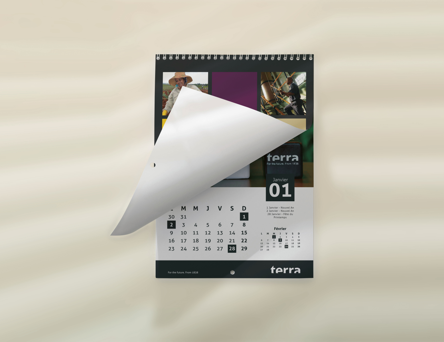 TERRA calendar by Nirajsing Meetaroo on Dribbble