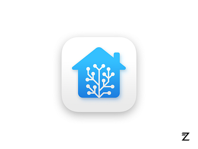 Home Assistant - iOS App Icon Redesign apple design homeassistant icon logo
