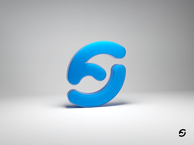 Personal Logo 3D Render blender design logo render
