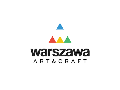 Warszawa Art and Craft Logo art artist craft design logo pen w warsawa