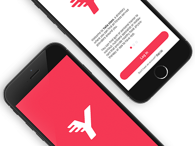 YallaClass App design fitness food login signup splash walkthrough