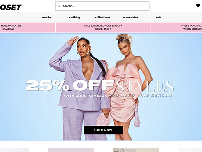 Fashion 2025 boutique website