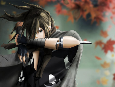 Hyakimaru 2d art 2d illustration anime digital art fan art illustration