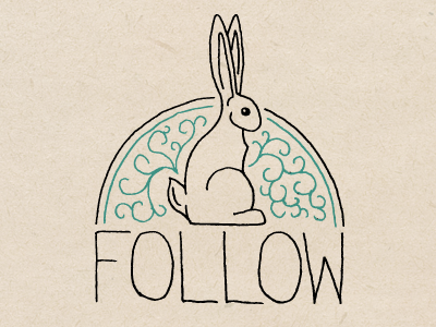 Follow alice drawing follow illustration matrix neo rabbit tattoo wonderland