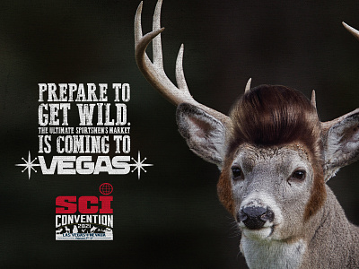 Thank You, Thank You Very Much 2021 advertising convention deer elvis hunting las vegas type