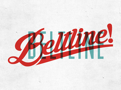 Beltline, Beltline! beltline blue nc north carolina raleigh red shirt type