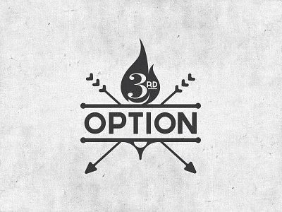 3rd Option Logo 3 arrow logo option print shirt