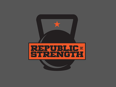 RoS 2 california gym kettlebell orange republic star strength type