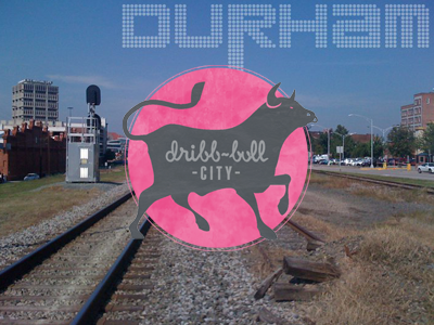 Dribb-Bull bull city dribbble durham logo meetup nc north carolina photography reminder retro