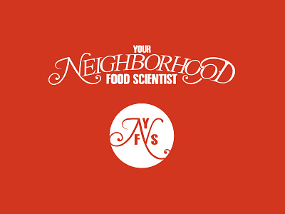 YNFS education food logo nc podcast raleigh red serif triangle type