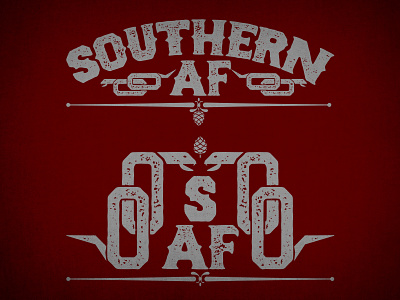 SAF2 af branding culture design grey nc north carolina pine cone red snake south southern