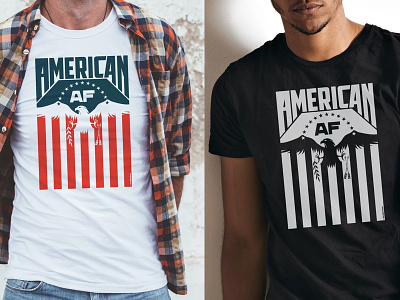 American AF af america american americana eagle sale shirt t shirt typography