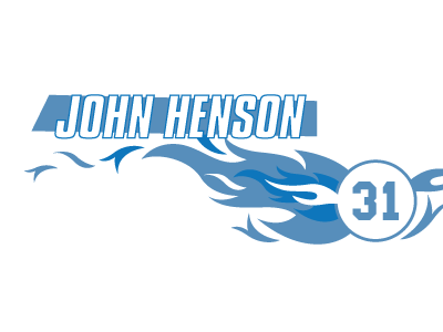 John Henson 31 blue bucks college flames heels hot hot wheels milwaukee nc north carolina number sports tar heels unc university wheels