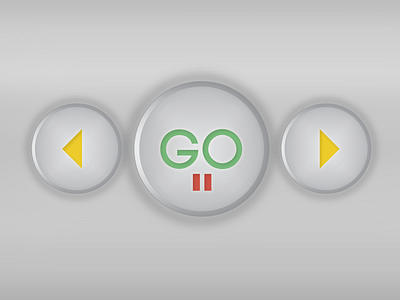 More Buttons button glow gradient gray green grey interface mesh red shadow ui ux yellow