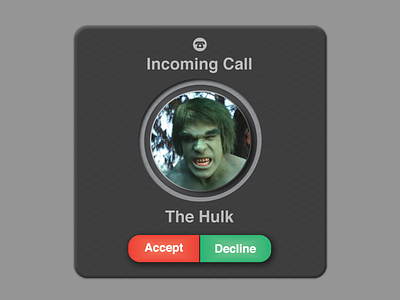 Hulk calling button call comic green hulk internet lou marvel mobile pattern phone red ui ux