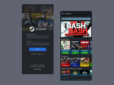 Steam Mobile, but dynamic.