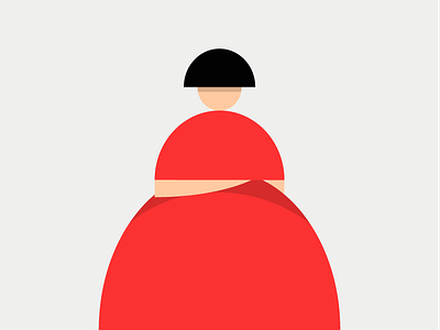 Minimal illustration inspired by Kyoto