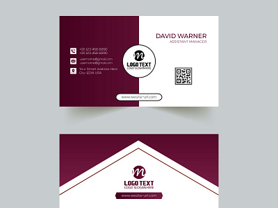 Corporate Minimalist Business Card Design brand identity design brand identity designer branding branding design business card design clean business card corporate business card corporate identity design design identity card minimalist business card simple business card stationery design