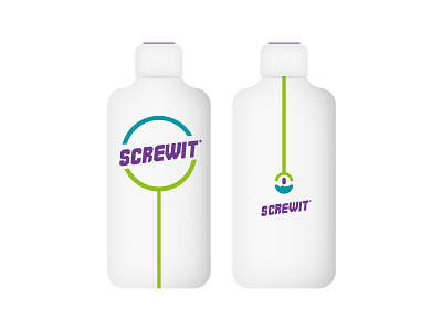 Screwit bottle logo packaging