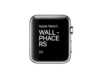 Wallfacers with a Ph. apple face wallpapers watch