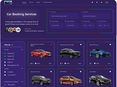 Car booking App