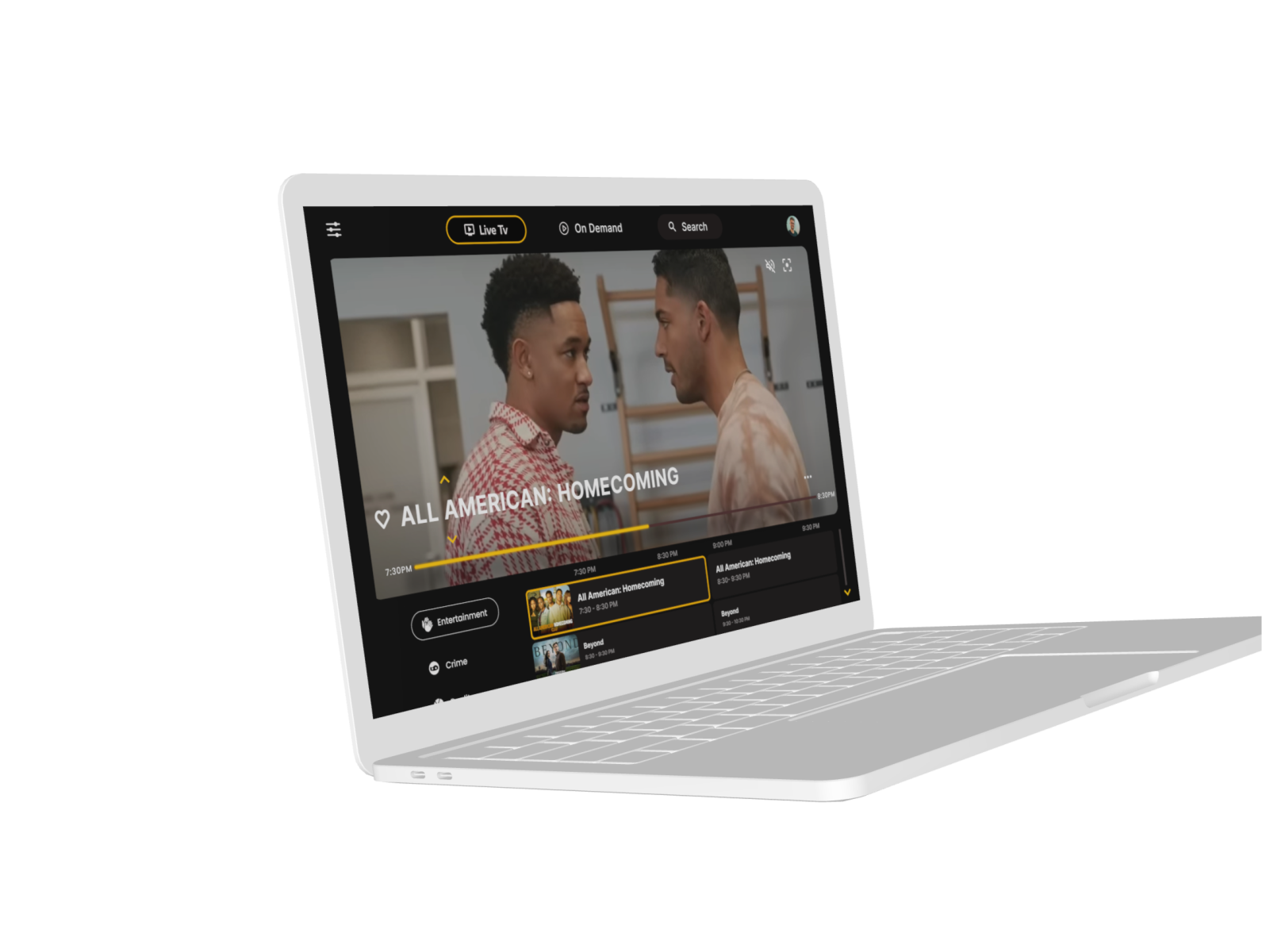 Streaming Web App by kingsley kenkwo on Dribbble