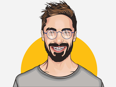 cartoon portrait by DesignerNaim on Dribbble