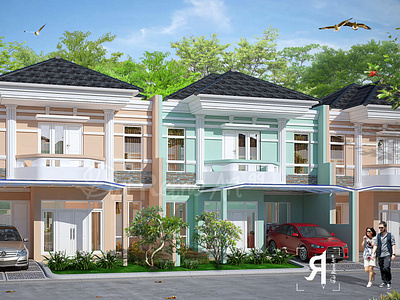 3d Archviz House The Mansion's