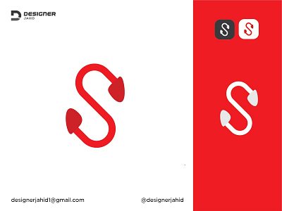 Letter S Modern Creative Monogram Logo Design 2022.