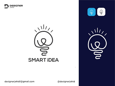 Smart Idea Filament Bulb Modern Creative Abstract Logo Design abstract logo branding combination mark logo creative logo design electric bulb logo filament bulb logo graphic design illustration logo logo idea logo inspiration minimal logo minimalist logo modern logo new logo smart idea logo trending logo trendy logo vector