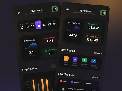 Health tracker chat design figma graphic design product design ui ui design ui ux ux