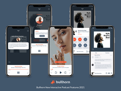 Bullhorn Mobile App Podcast Interactive Feature Release 2021