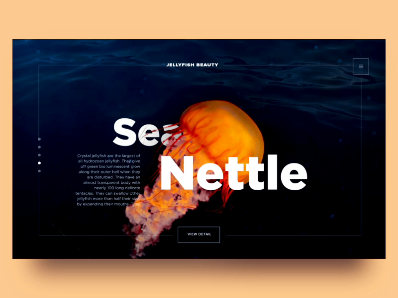 Jellyfish Landing Page by Kevin Pham on Dribbble