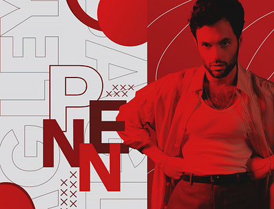 penn badgley design graphic design typography