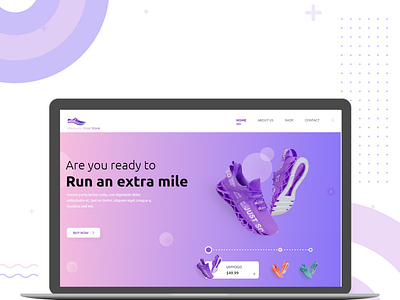 E-commerce Landing page