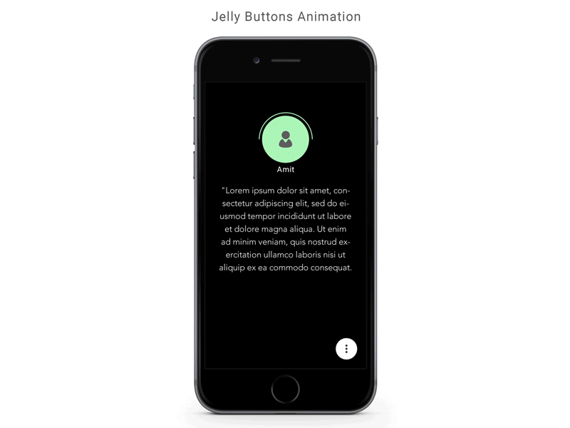 Jelly Buttons Animation animation interactive design mobile app motion graphics ui ux animation