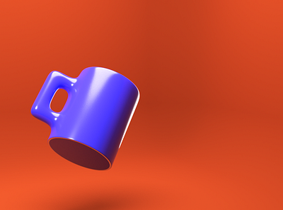 Mug in Blender 3d blender mug