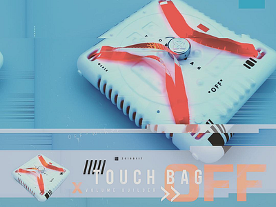BAG package c4d daily design glitch graphics render