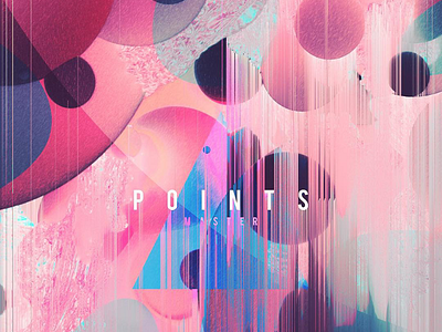 points c4d daily design glitch graphics illustration octane pink poster render shots visual