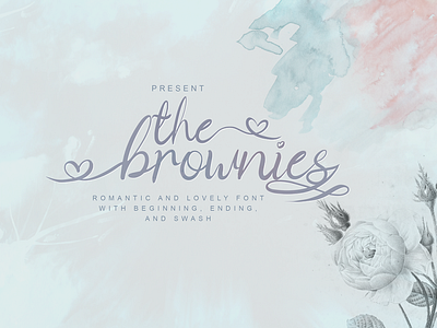 The Brownies | Romantic Love Font